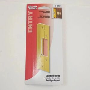 Prime-Line Latch Bolt Guard Plate Single Pack